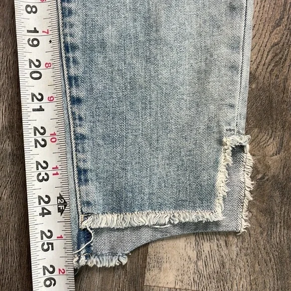 Treasure & Bond Women’s Distressed Mid Rise Skinny Boyfriend Ankle, size 27 - Picture 6 of 13